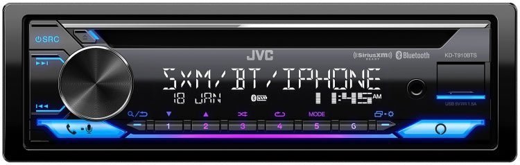 JVC KD-T910BTS Bluetooth 1-Din CD Receiver Save $20.00 - Image 4