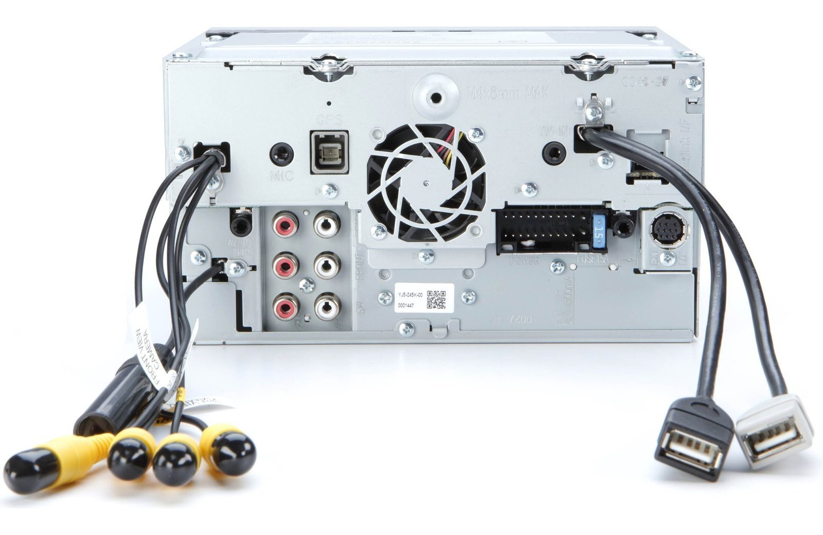 JVC KW-V960BW 6.8" Android Auto/Apple CarPlay, Built-in Bluetooth In-Dash CD/DVD/DM Receiver - Image 8